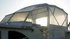 Bâche de bateau sur-mesure